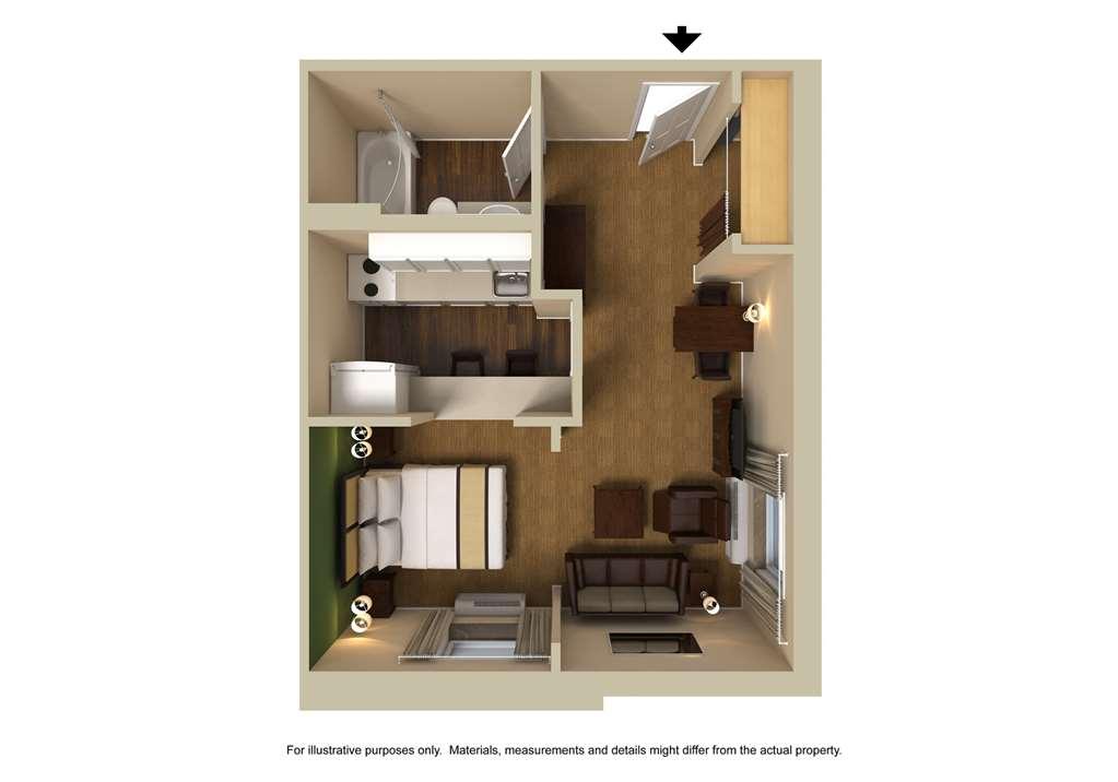 Hometowne Studios And Suites By Red Roof Greensboro Chambre photo